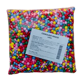 Színes csokoládé cukordrazsé szorat 1kg/cs