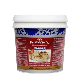 FABBRI Sós Vajkaramell variegato 4,5 kg