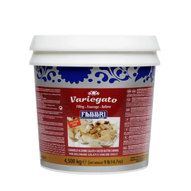 FABBRI Sós Vajkaramell variegato 4,5 kg