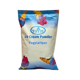 TUTTI Málna csavaros és gombócos fagylalt készítéséhez egyaránt alkalmas fagyipor.