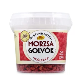 Málnás ízű morzsagolyó szórás 250 g