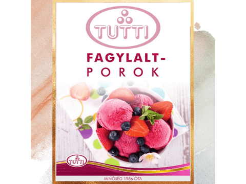 TUTTI fagylaltporok a FagyiShopban!