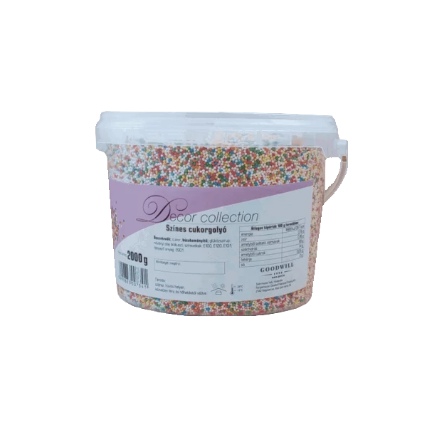 Goodwill nonparell dekorációs golyódísz szórat 2kg/v