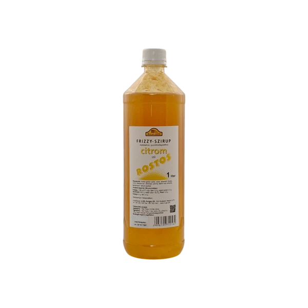 Citrom Frizzy rostos jégkása szirup m-GEL 