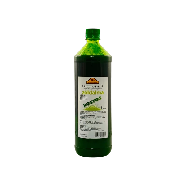 Zöldalma Frizzy rostos jégkása szirup m-GEL 