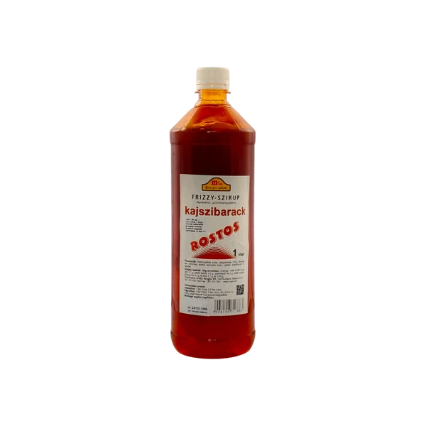 Gönci kajszibarack Frizzy rostos jégkása szirup m-GEL 