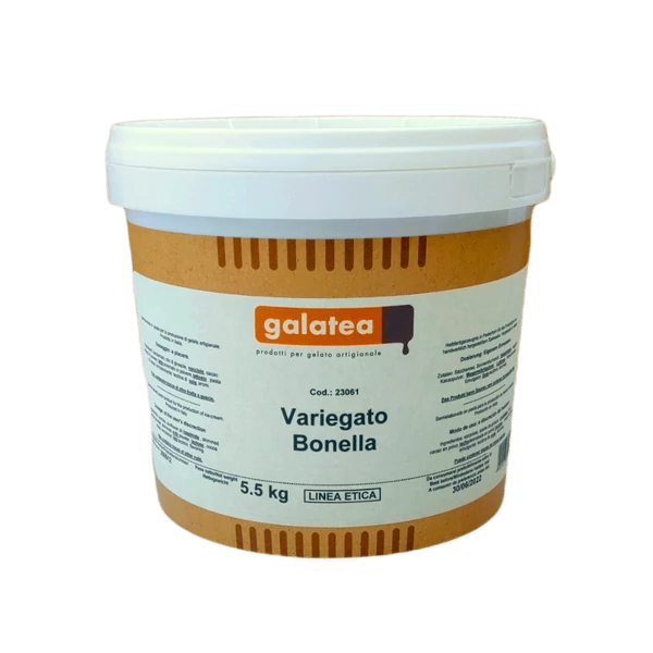 GALATEA Bonella mogyorókrém fagylaltvariegató 5,5 kg