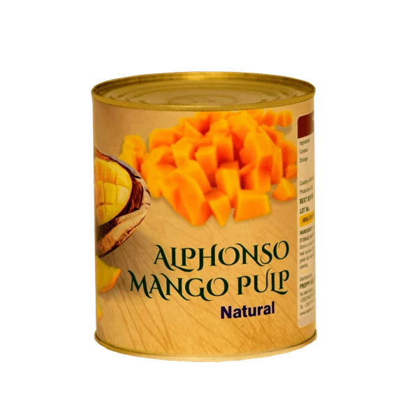 Mangó Alphonso püré 100% 3,1kg