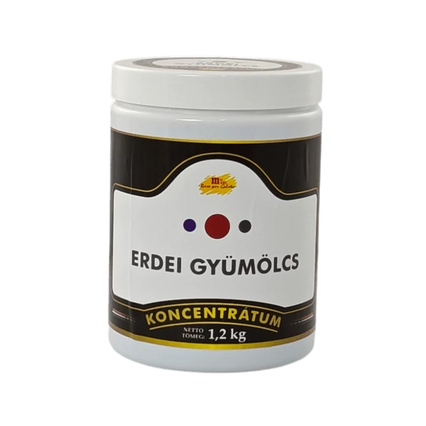 Erdei gyümölcs fagylaltpaszta koncentrátum  m-GEL 1,2 kg