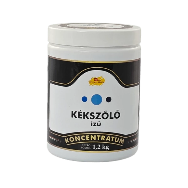 Kékszőlő fagylaltpaszta koncentrátum m-GEL 1,2 kg