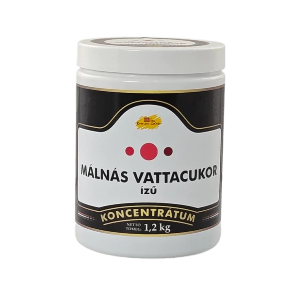 Málnás vattacukor koncentrátum m-GEL  1,2 kg