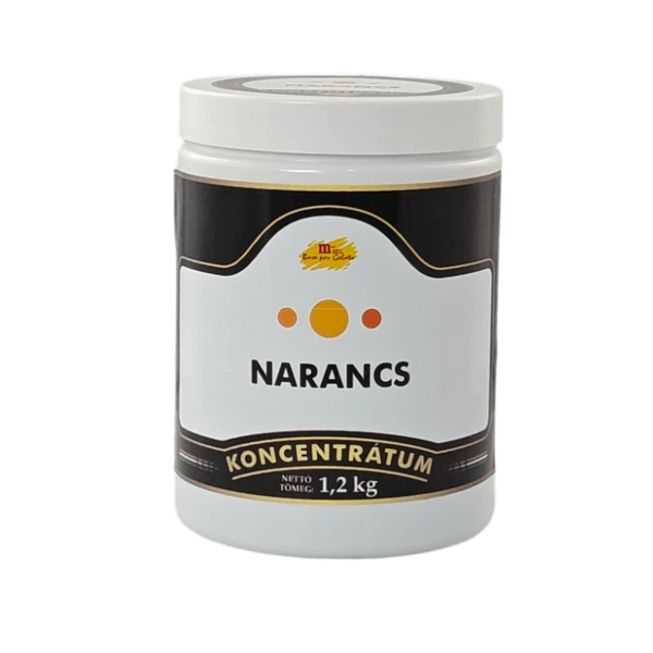 Narancs fagylaltpaszta koncentrátum m-GEL 1,2 kg