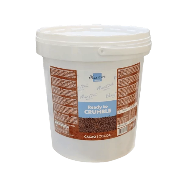 Martini Gelato Kakaós crumble morzsa szórás 2,5 kg/cs