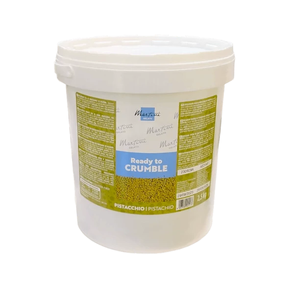 Martini Gelato Pisztáciás crumble morzsa szórás 2,5 kg/cs