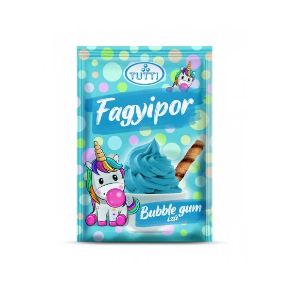 TUTTI Bubble Gum fagyipor (lakossági kiszerelés)