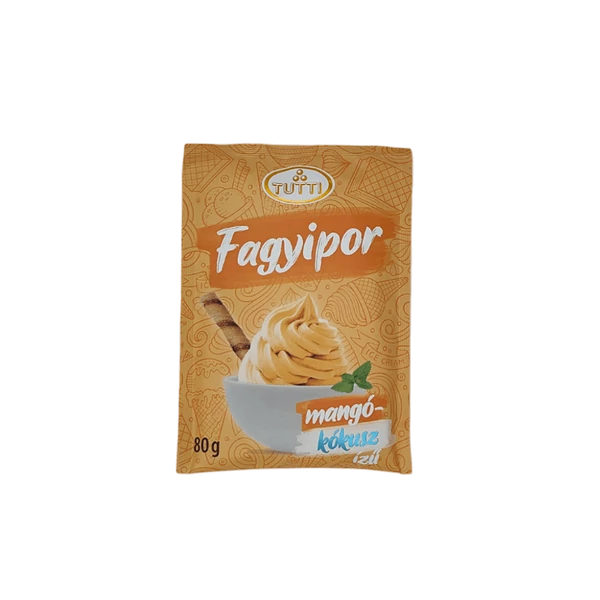 TUTTI Mangó-kókusz fagyipor (lakossági kiszerelés)