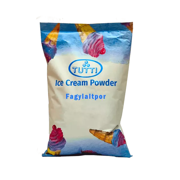 TUTTI Ír krémlikör csavaros és gombócos fagylalt készítéséhez egyaránt alkalmas fagyipor.