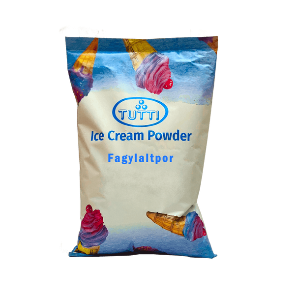 TUTTI Maracuja csavaros és gombócos fagylalt készítéséhez egyaránt alkalmas fagyipor.