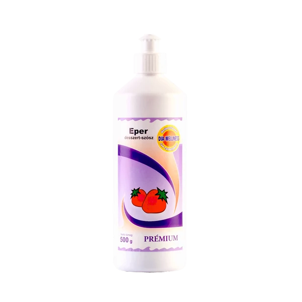 Dia-Wellness Eper izű öntet topping m-GEL 0,5 kg