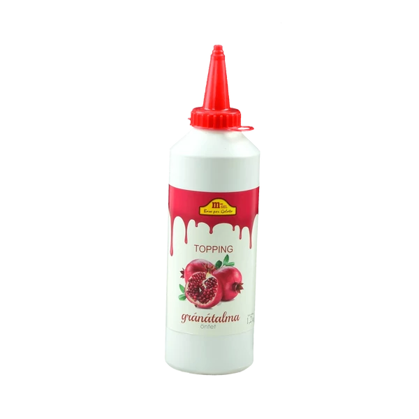 Gránátalma fagylalt öntet topping m-GEL 1,2 kg