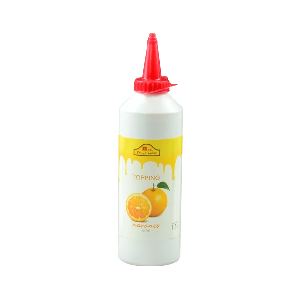 m-GEL Narancs fagylalt öntet topping 1,2 kg