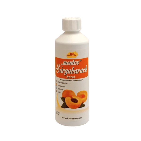 m-GEL Mentes Sárgabarack öntet topping 0,5 kg