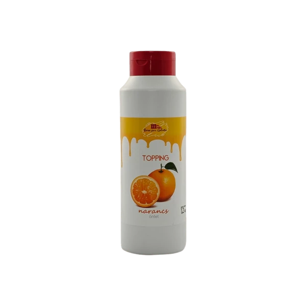 m-GEL Narancs fagylalt öntet topping 1,2 kg
