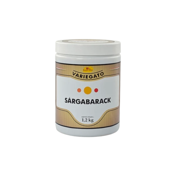 Sárgabarack fagylalt variegátó m-GEL 1,2 kg
