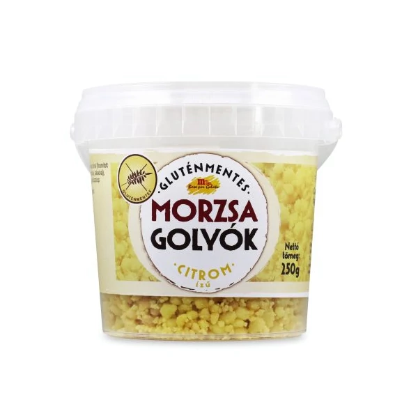 Citrom ízű morzsagolyó szórás 250 g