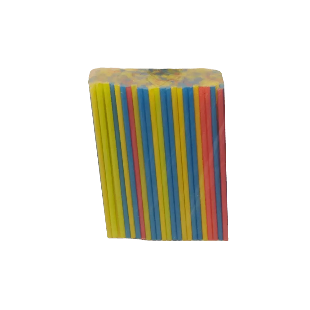 Műanyag szívószál (színes) 500 db/cs