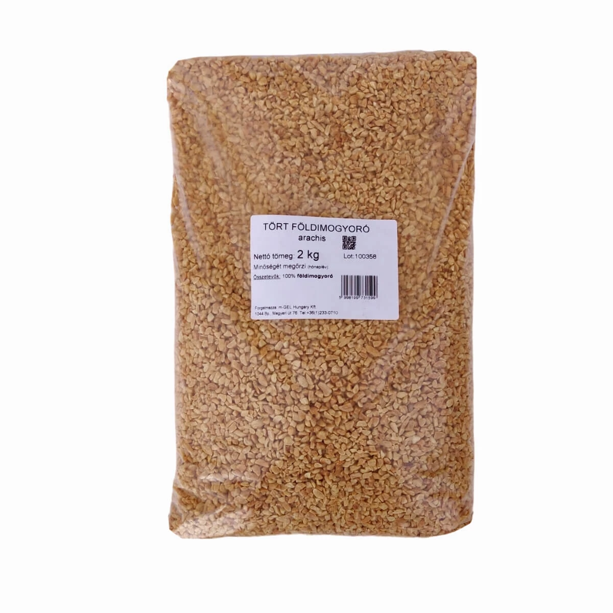 Arachis tört mogyoró  2 kg/cs