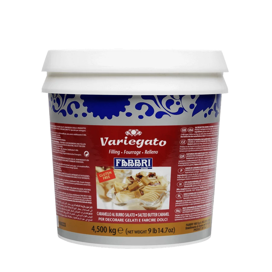 FABBRI Sós Vajkaramell variegato 4,5 kg