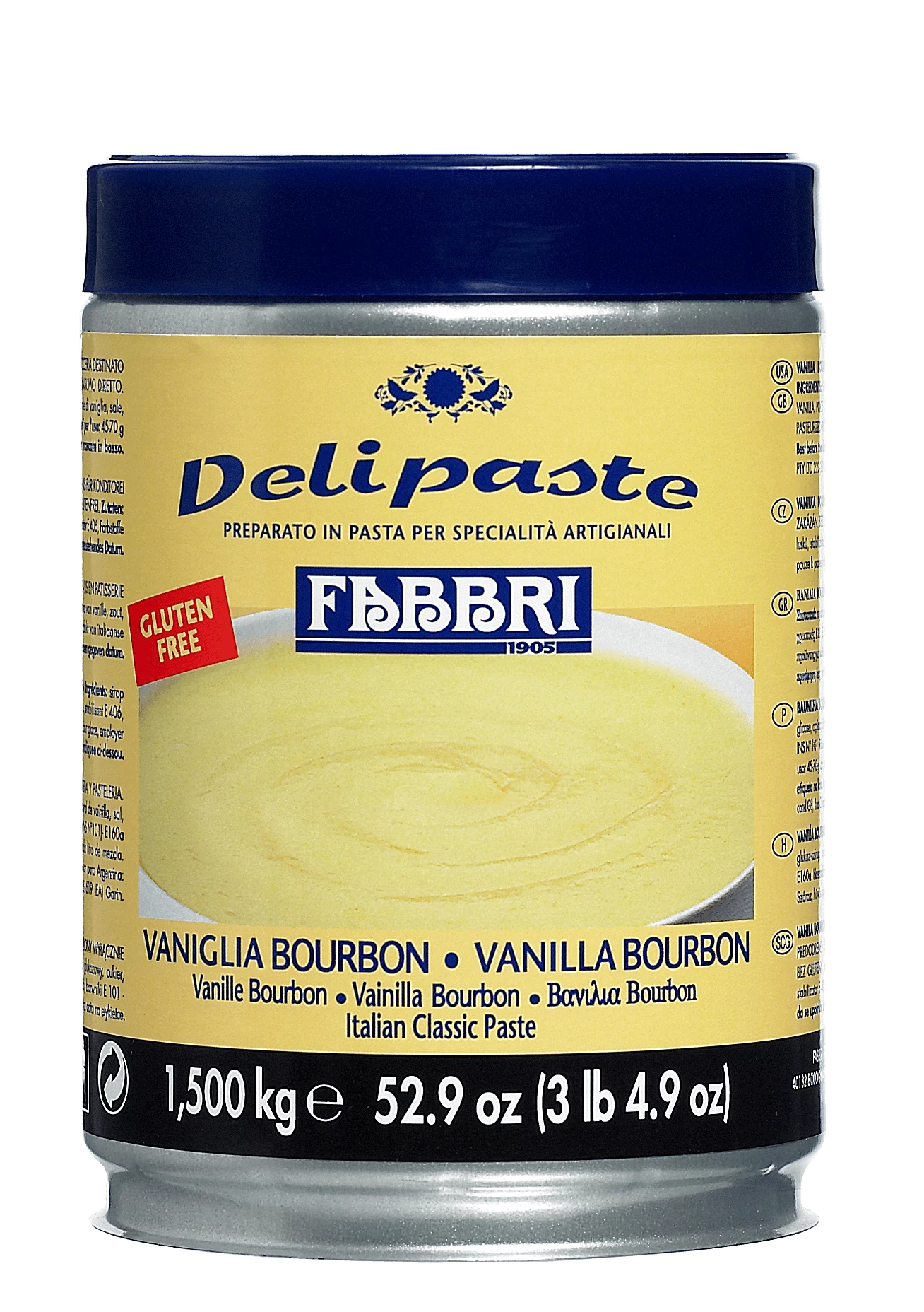 Fabbri Vanília Super fagylaltpaszta 1,5 kg