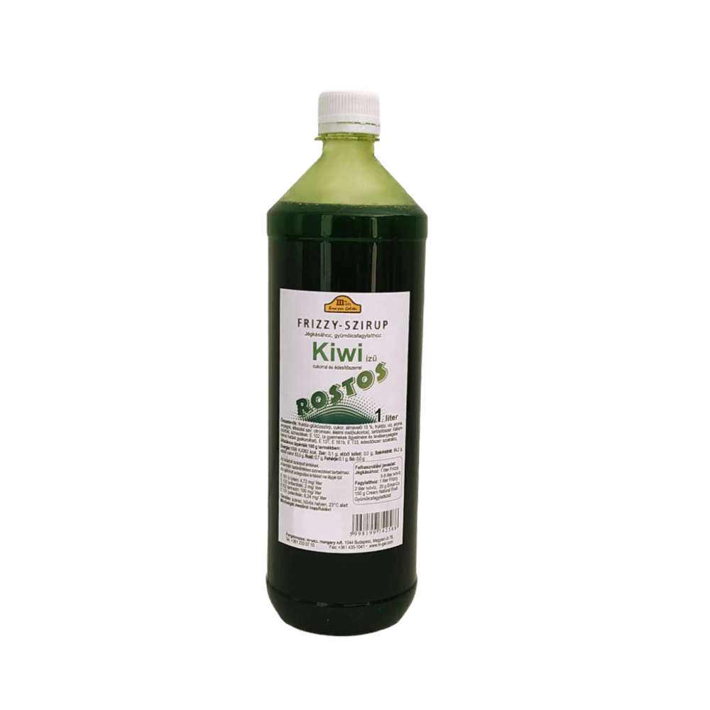 Kiwi Frizzy rostos jégkása szirup 1 l