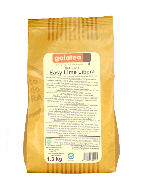 GALATEA Easy Lime fagylaltpor 1,3 kg