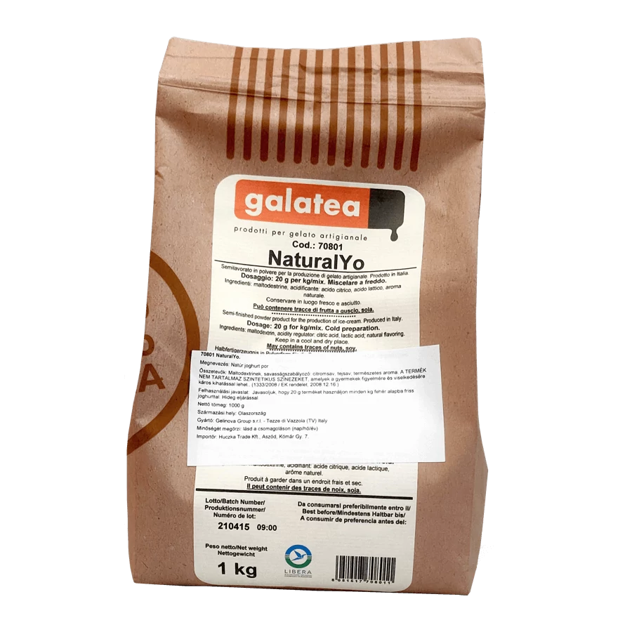 GALATEA NaturalYo (joghurtpor) ízesítőpor 1 kg/cs