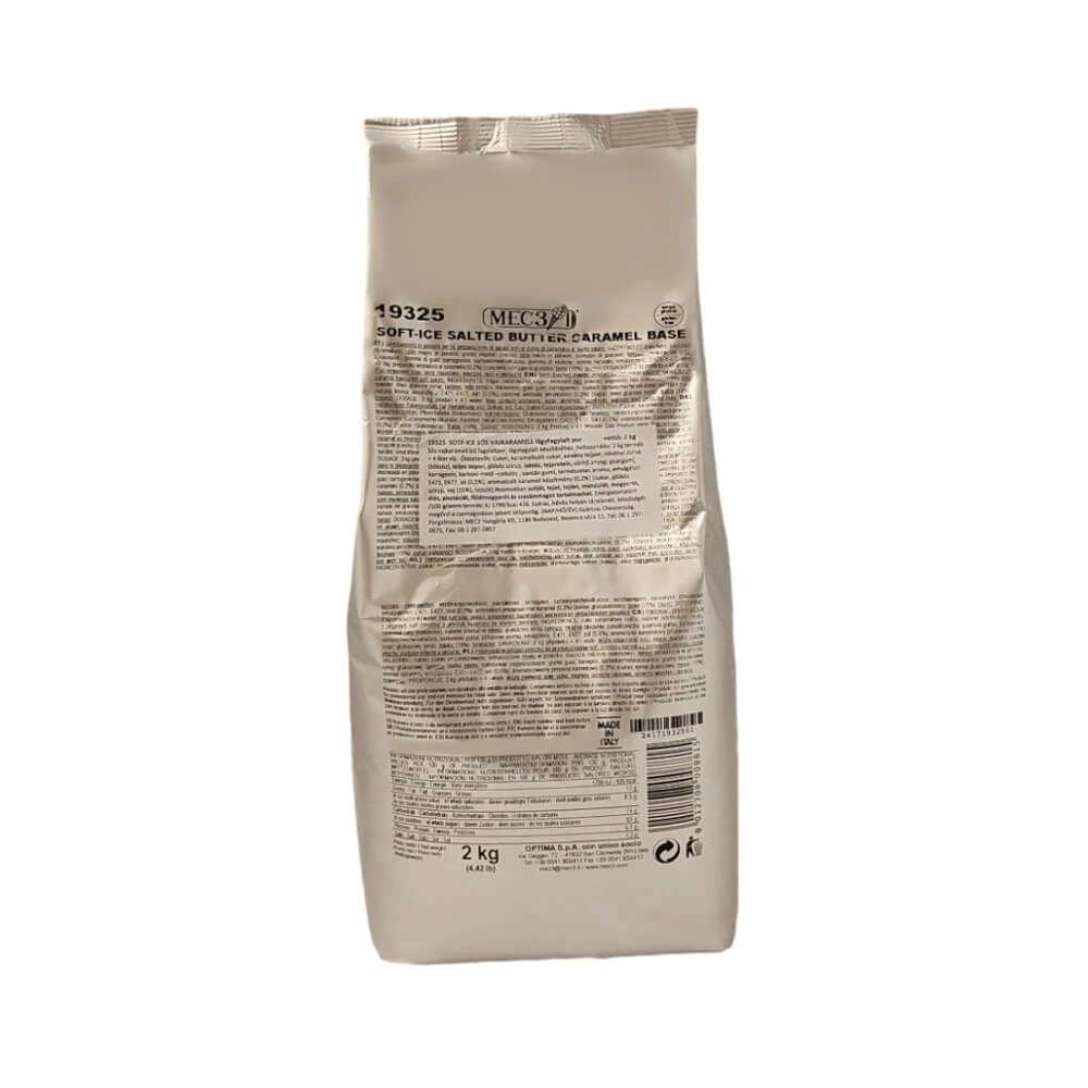 Mec3 Soft ice Sós-vajkaramell fagylaltpor 2 kg/cs