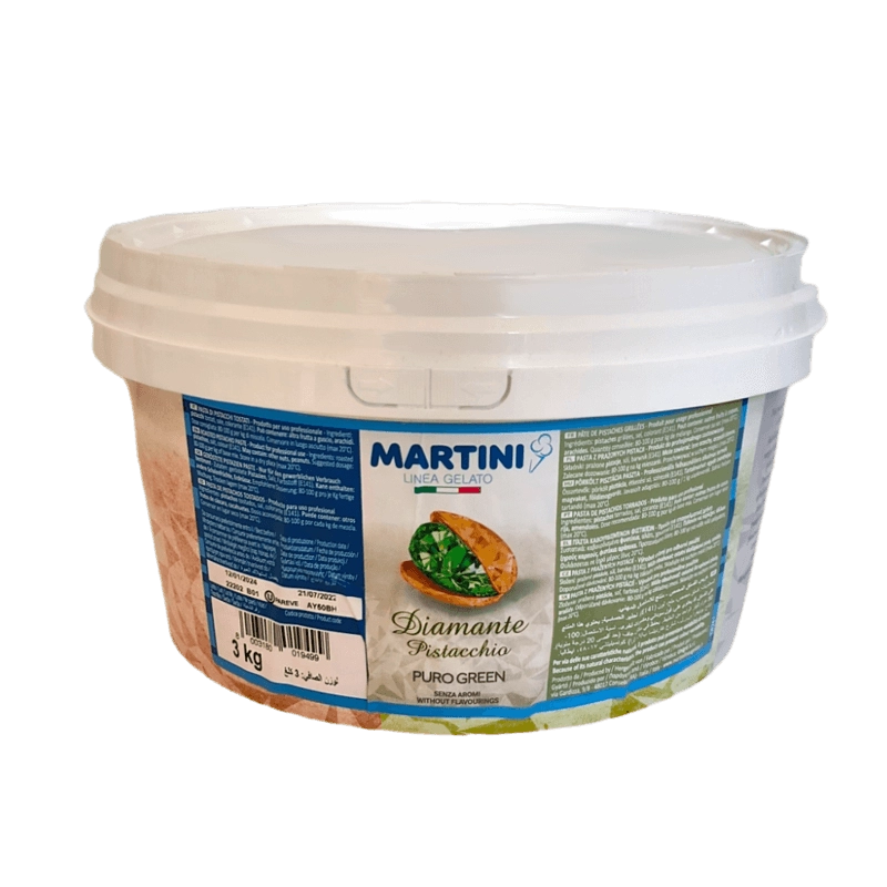 Martini Gelato Pisztácia 100% zöld fagylalt paszta 3 kg