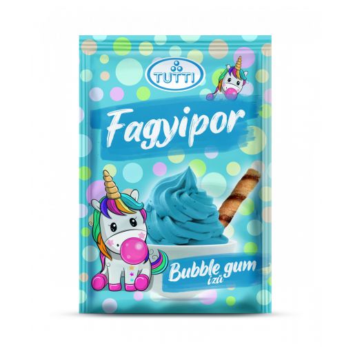 TUTTI Bubble Gum fagyipor 80 g/cs