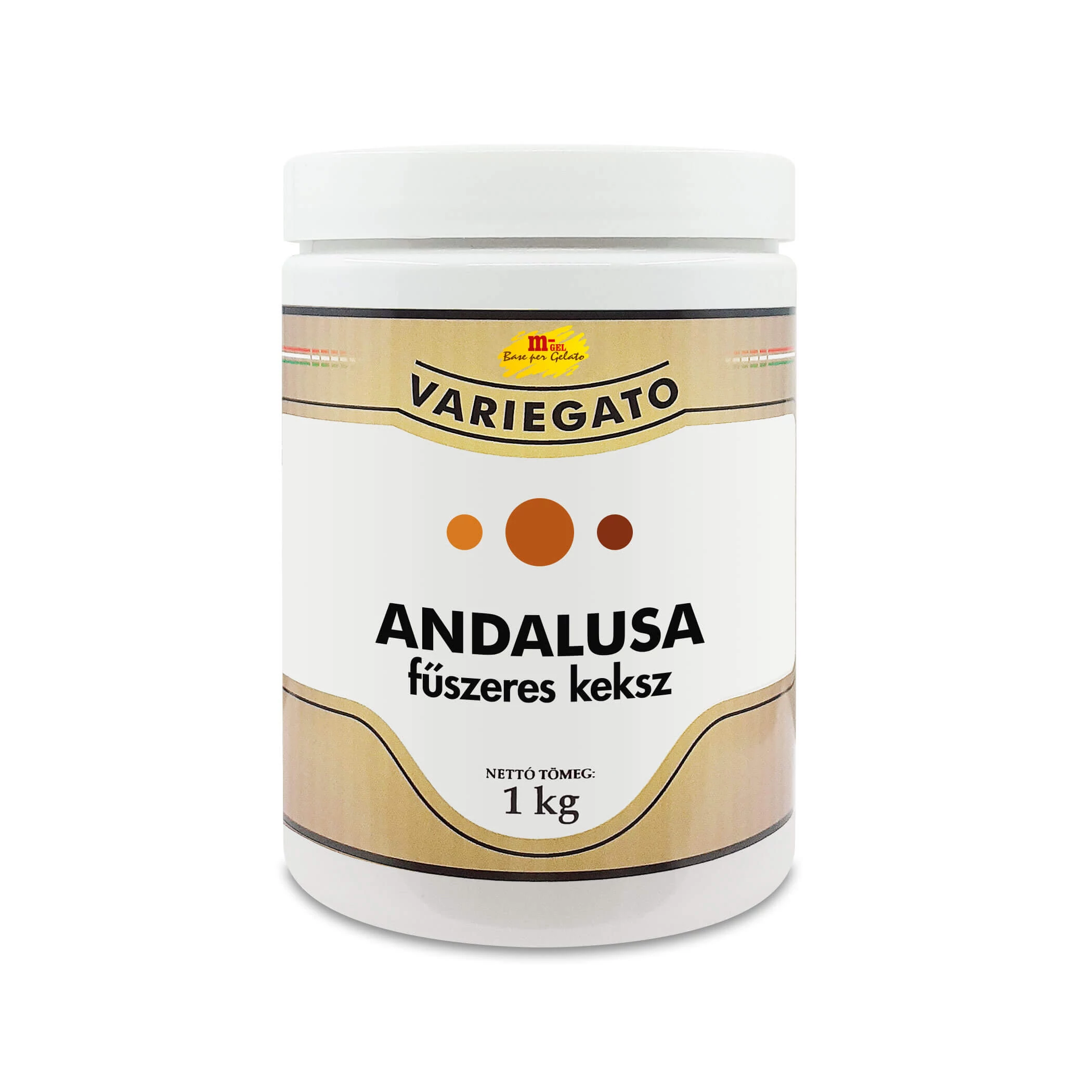 m-GEL Andalusa fűszeres keksz variegátó 1 kg