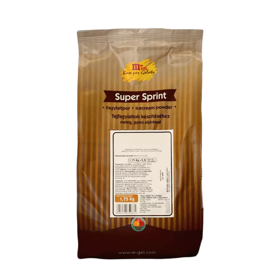 m-GEL Super Sprint étcsokoládé fagylaltpor 1,75 kg/cs
