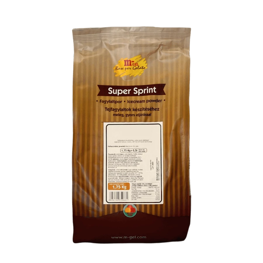 m-GEL Super Sprint étcsokoládé fagylaltpor 1,75 kg/cs