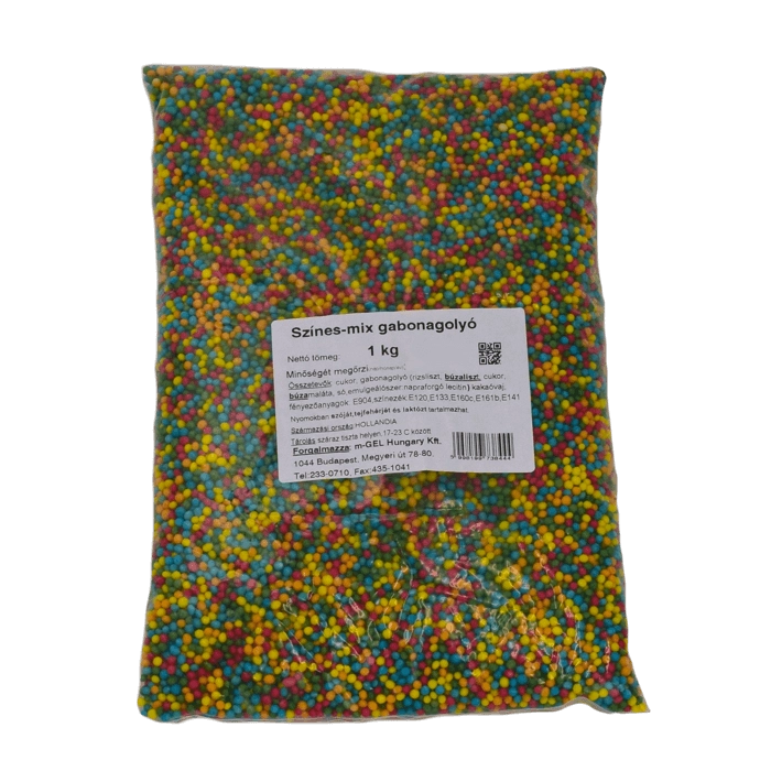 Gabonagolyó színes-mix 1 kg/cs